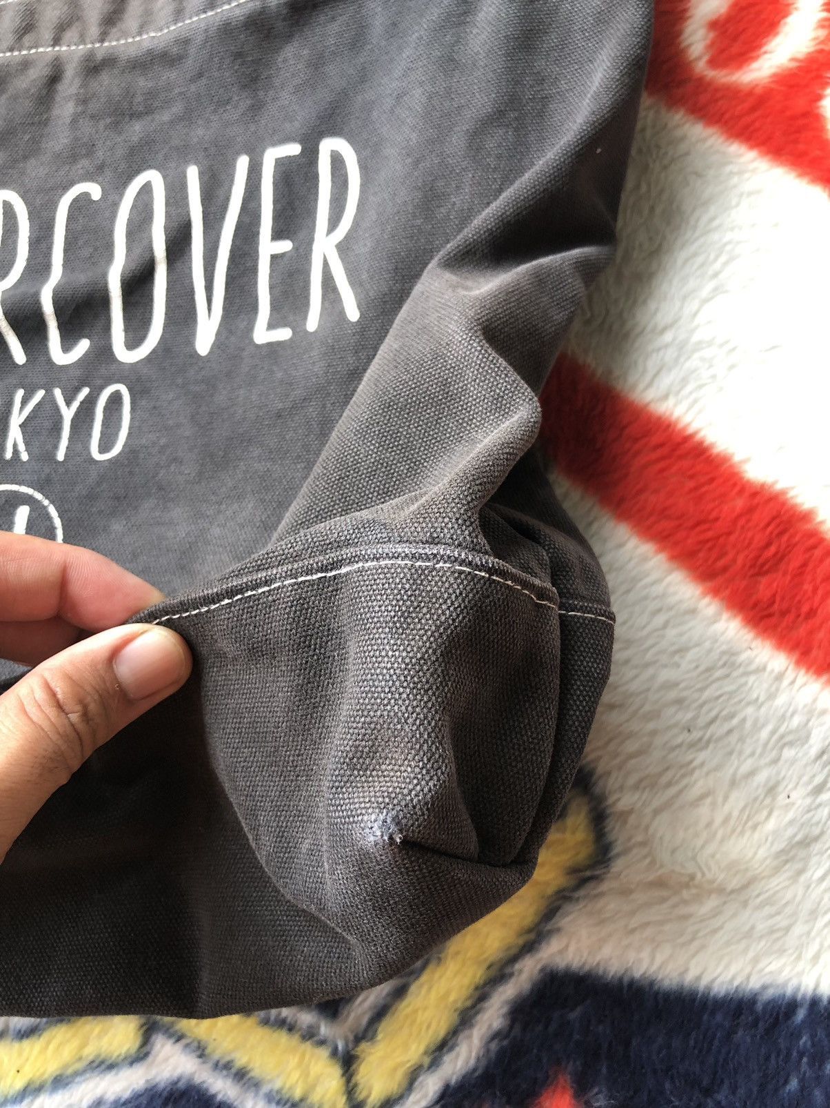 Undercover Vintage Undercover Tokyo Canvas Tote Bag Black Size ONE SIZE - 6 Thumbnail