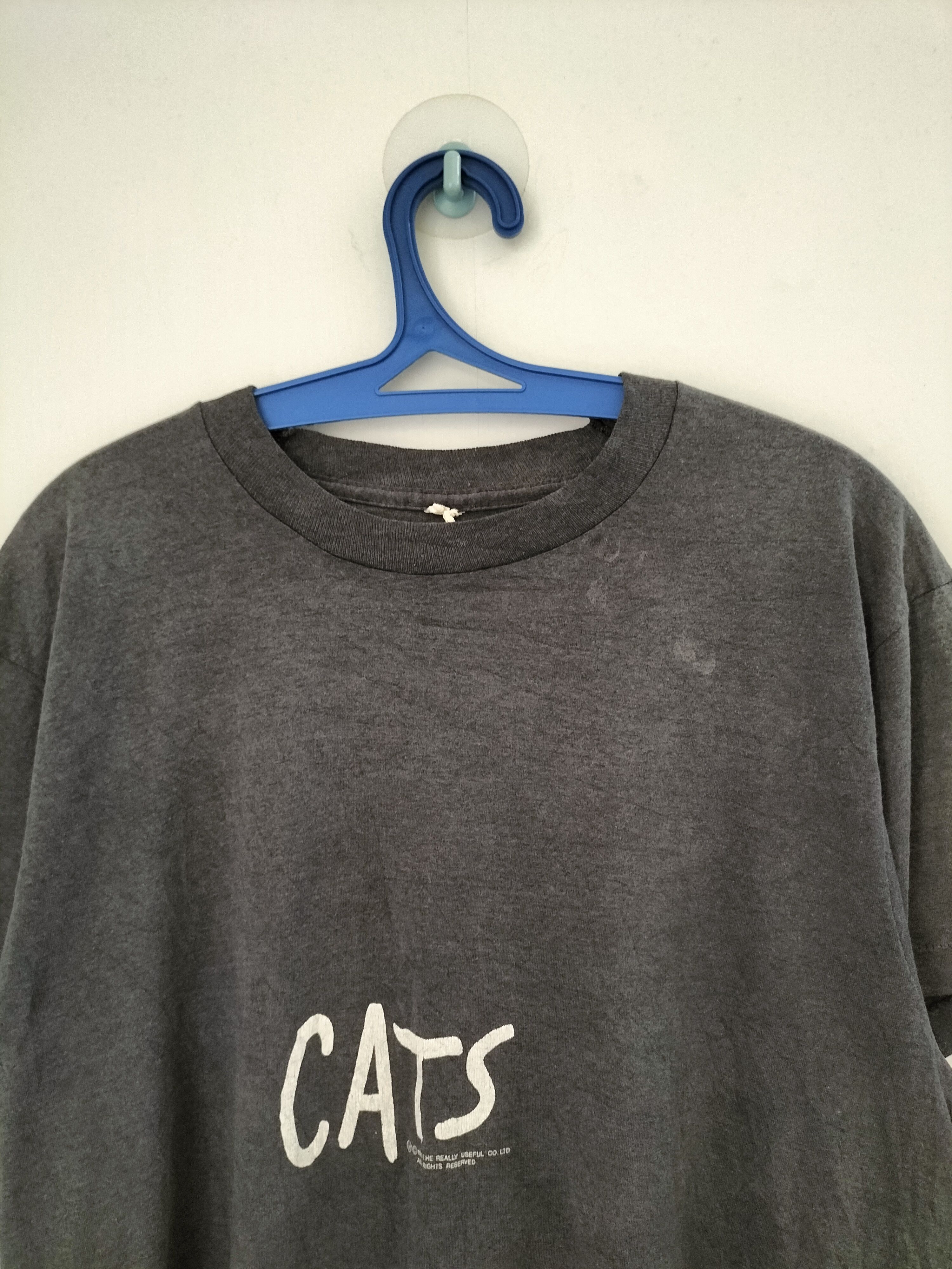 Vintage Vintage 80s Cats Movie Tee Size US M / EU 48-50 / 2 - 4 Thumbnail