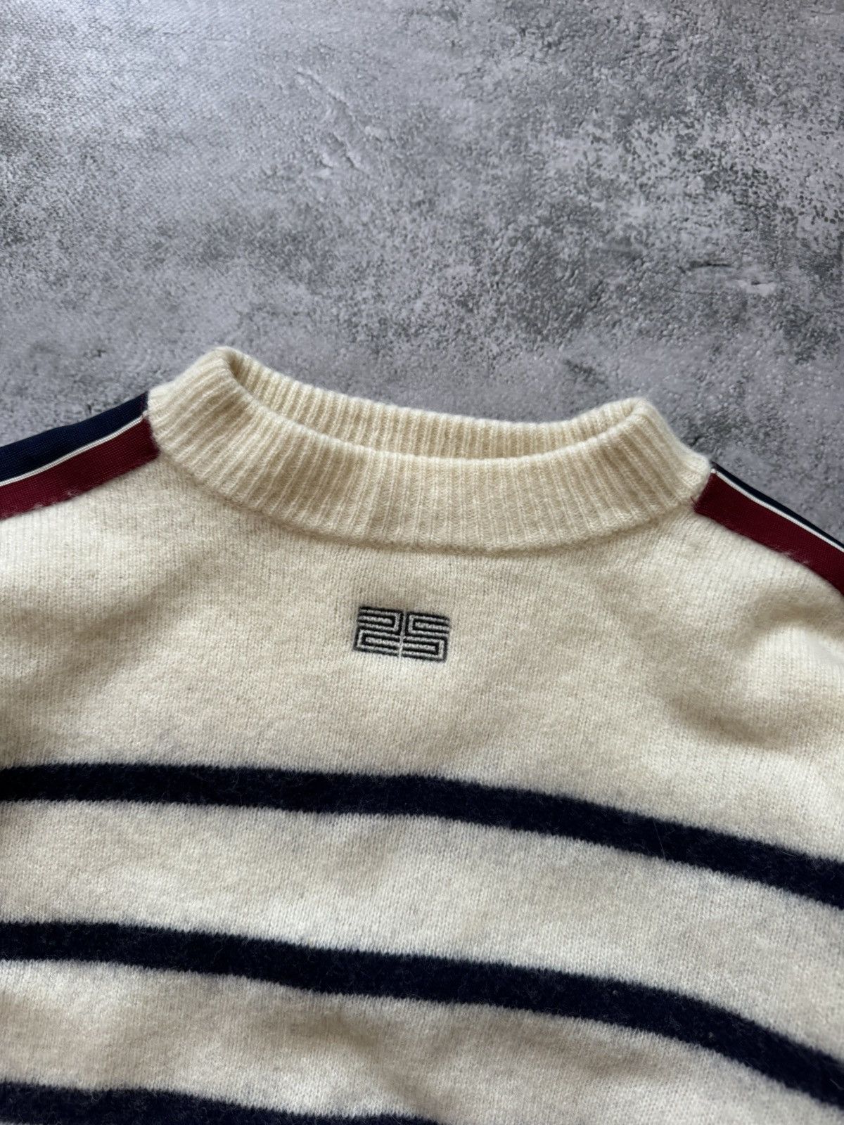 Sandro Sandro Paris Saylor Striped Sweater Wool Size M / US 6-8 / IT 42-44 - 6 Thumbnail