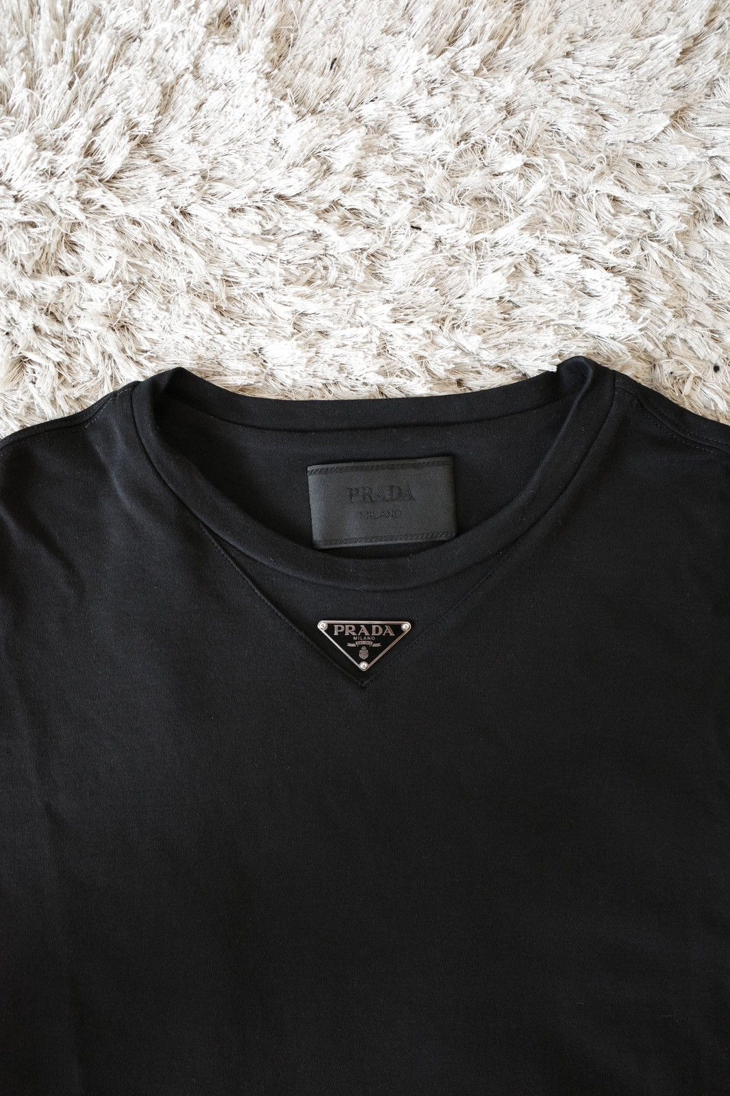 Prada Prada T-shirt Logo Size US S / EU 44-46 / 1 - 5 Thumbnail