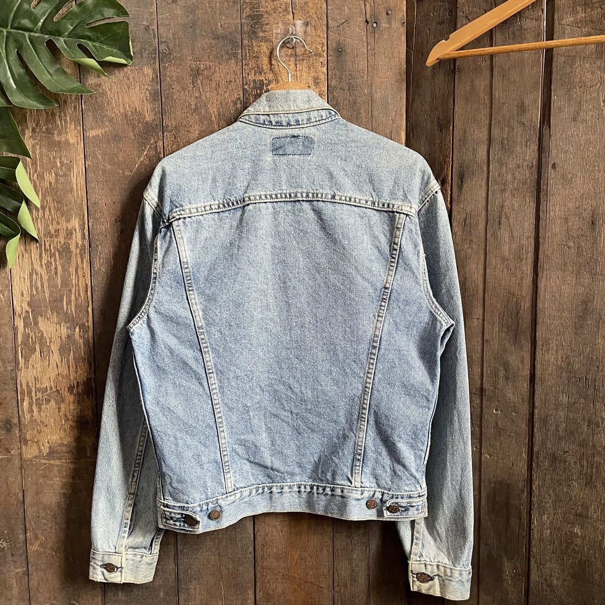 Levi's × Vintage Vintage 90’s Levis Denim Trucker Jacket Size US S / EU 44-46 / 1 - 2 Thumbnail