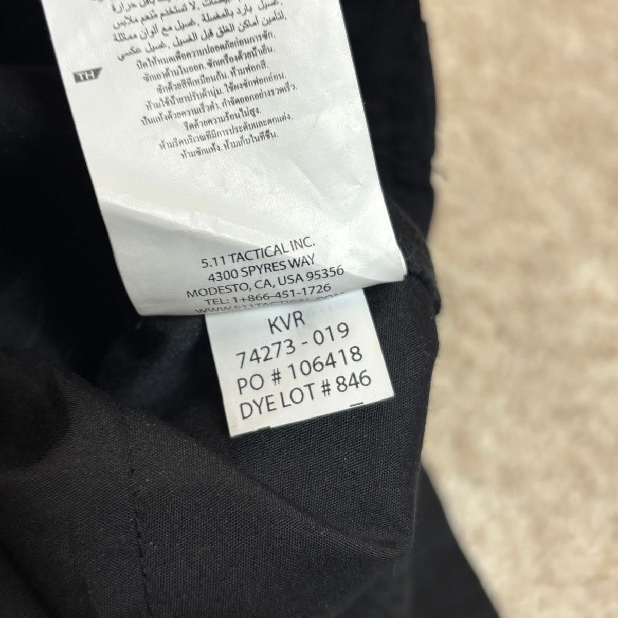 5.11 5.11 Tactical Taclite Ripstop Pro Pant Men's 36x27 Utility Size US 36 / EU 52 - 9 Thumbnail
