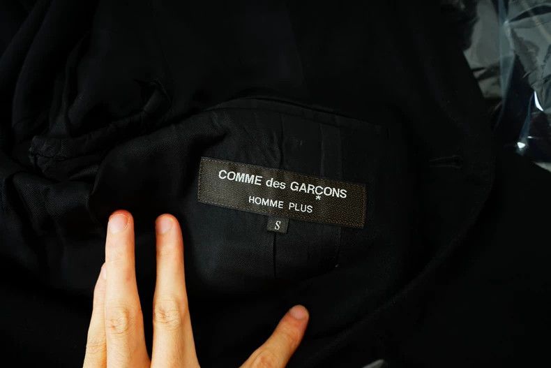 Comme des Garcons Comme Des Garcons Embroidered Patchwork Star Wool Coat Size US S / EU 44-46 / 1 - 7 Thumbnail