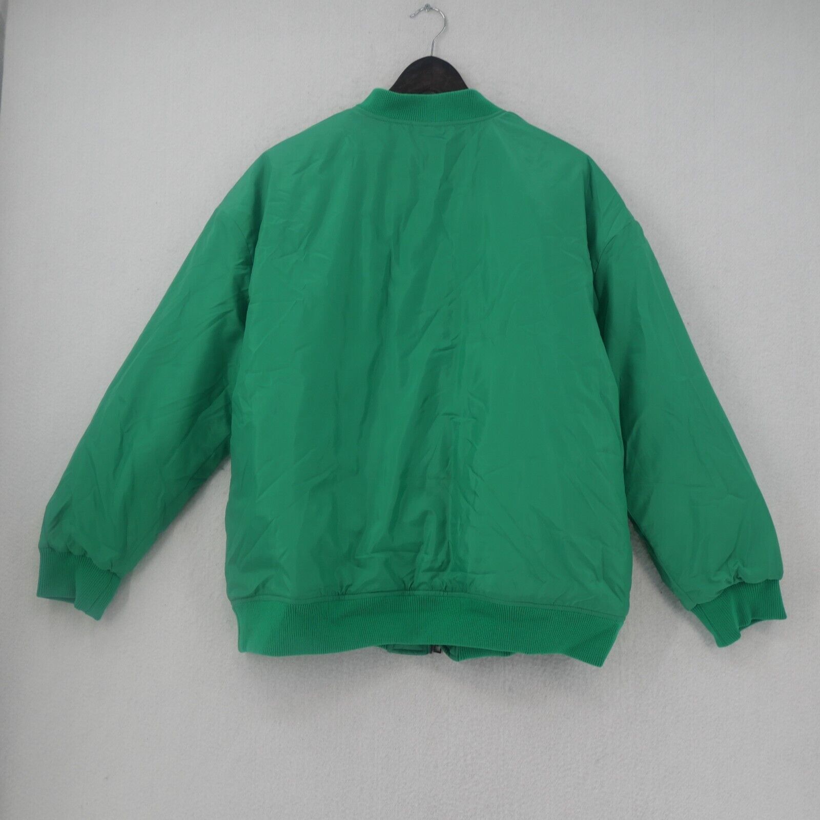 Other NEW The Drop Oliver Women's Large Nylon Bomber Jacket Green Size L / US 10 / IT 46 - 10 Thumbnail