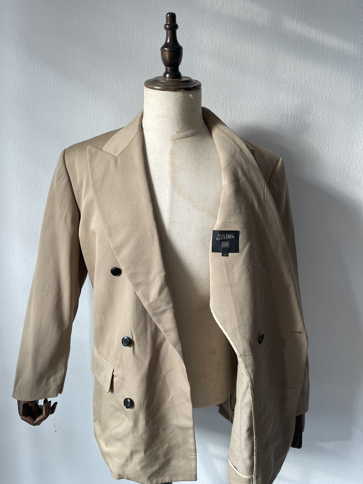 Jean Paul Gaultier 90s Jean Paul Gaultier Homme Blazer Jacket #98 Size US L / EU 52-54 / 3 - 10 Thumbnail