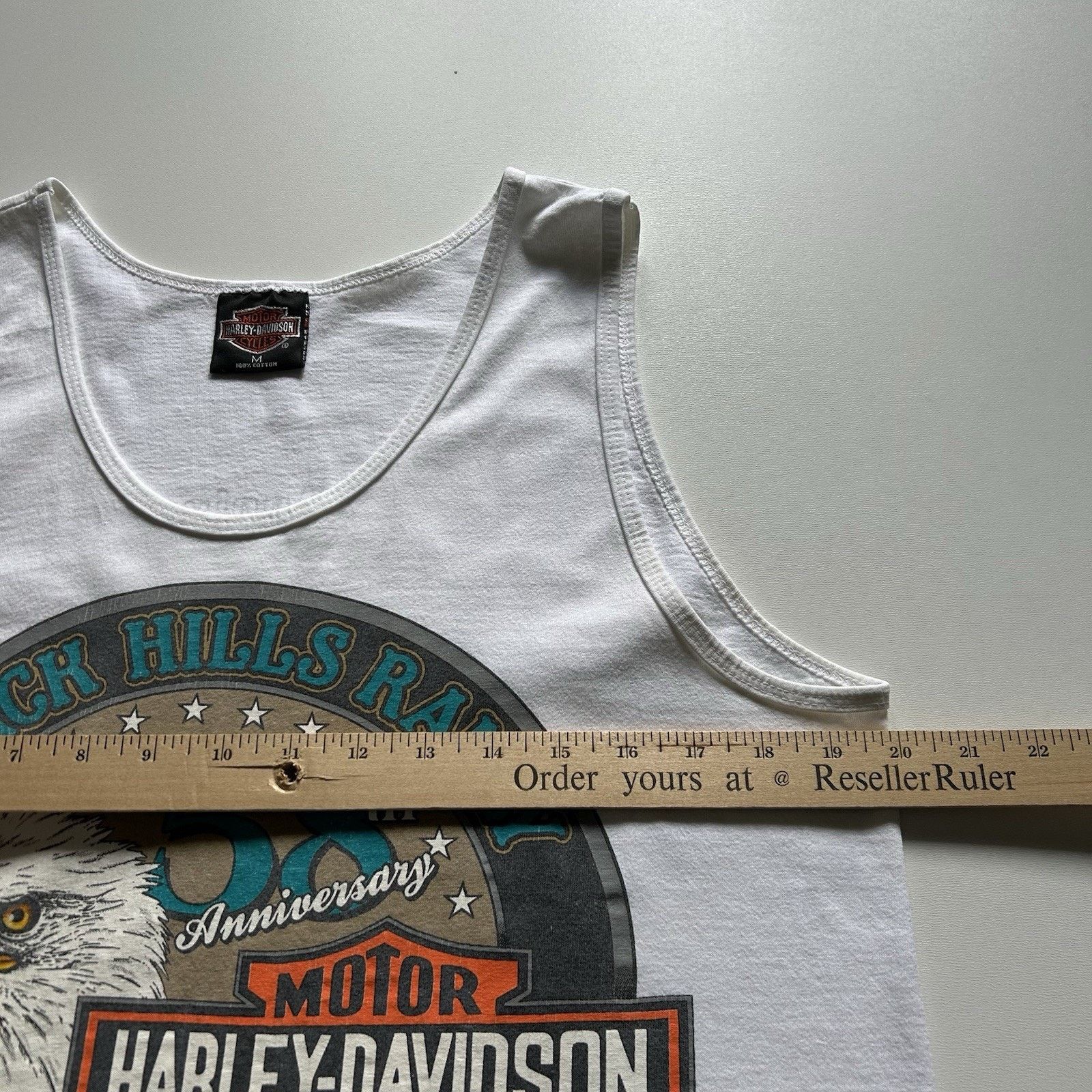 Harley Davidson Vintage 90s Harley Davidson Strugis Tank Top Shirt Medium Size US M / EU 48-50 / 2 - 5 Thumbnail