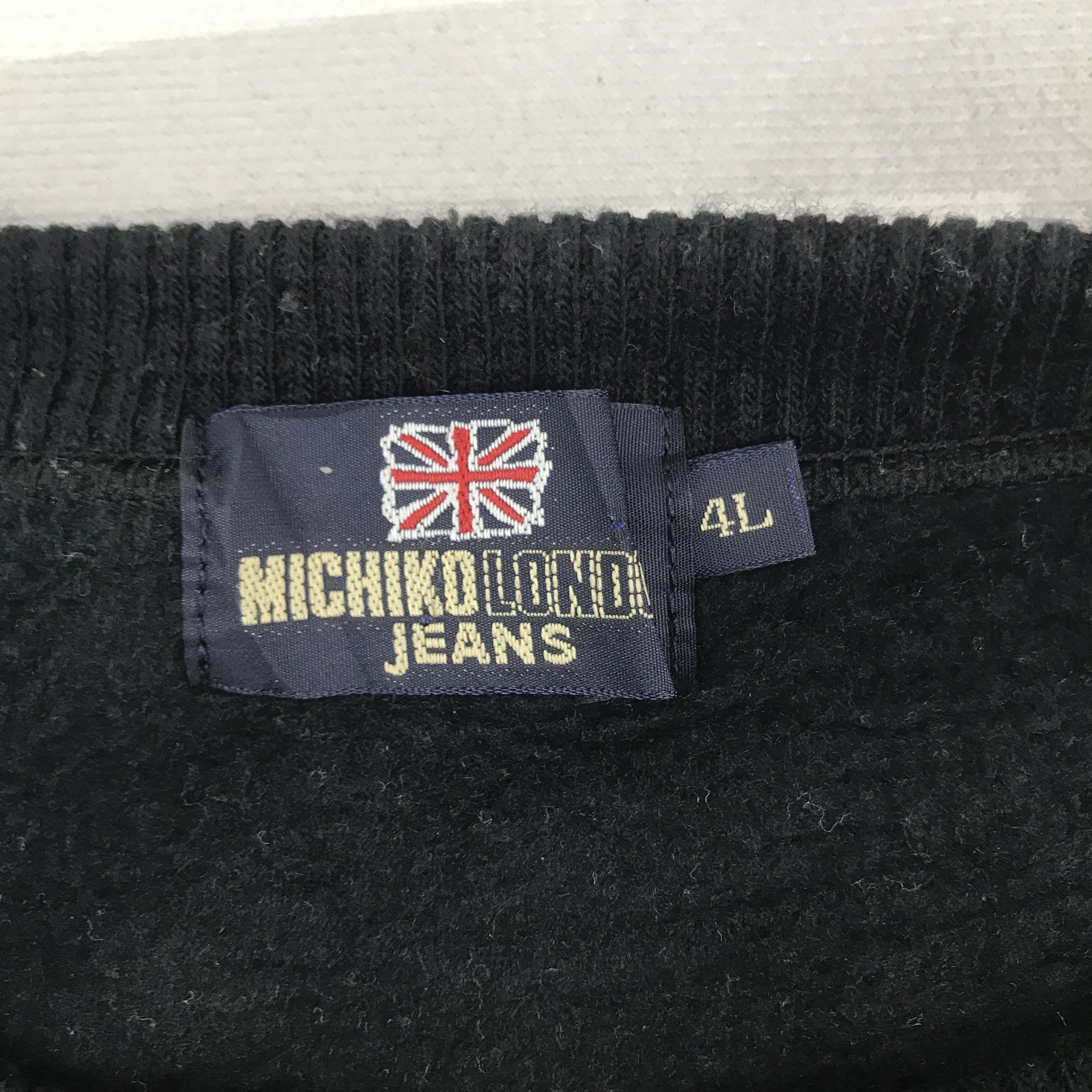 Michiko Koshino London × Vintage Vintage Michiko London logo Sweatshirt Size US L / EU 52-54 / 3 - 9 Thumbnail