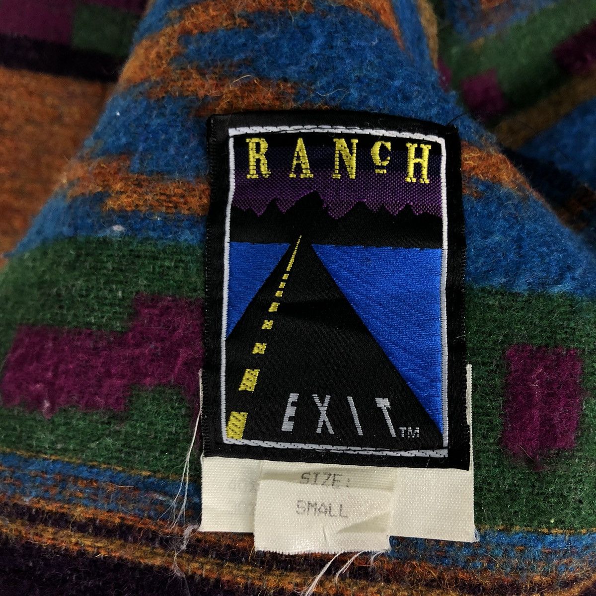 Japanese Brand 📌Native Navajo Aztec Design Chimayo Pull Over Jacket Ranch Size US S / EU 44-46 / 1 - 18 Thumbnail