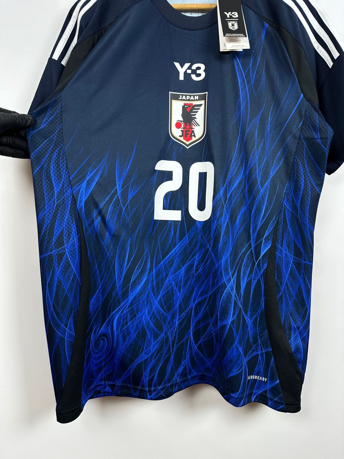 2024/25 Adidas x Y-3 Japan Takefusa Kubo #20 Soccer Jersey