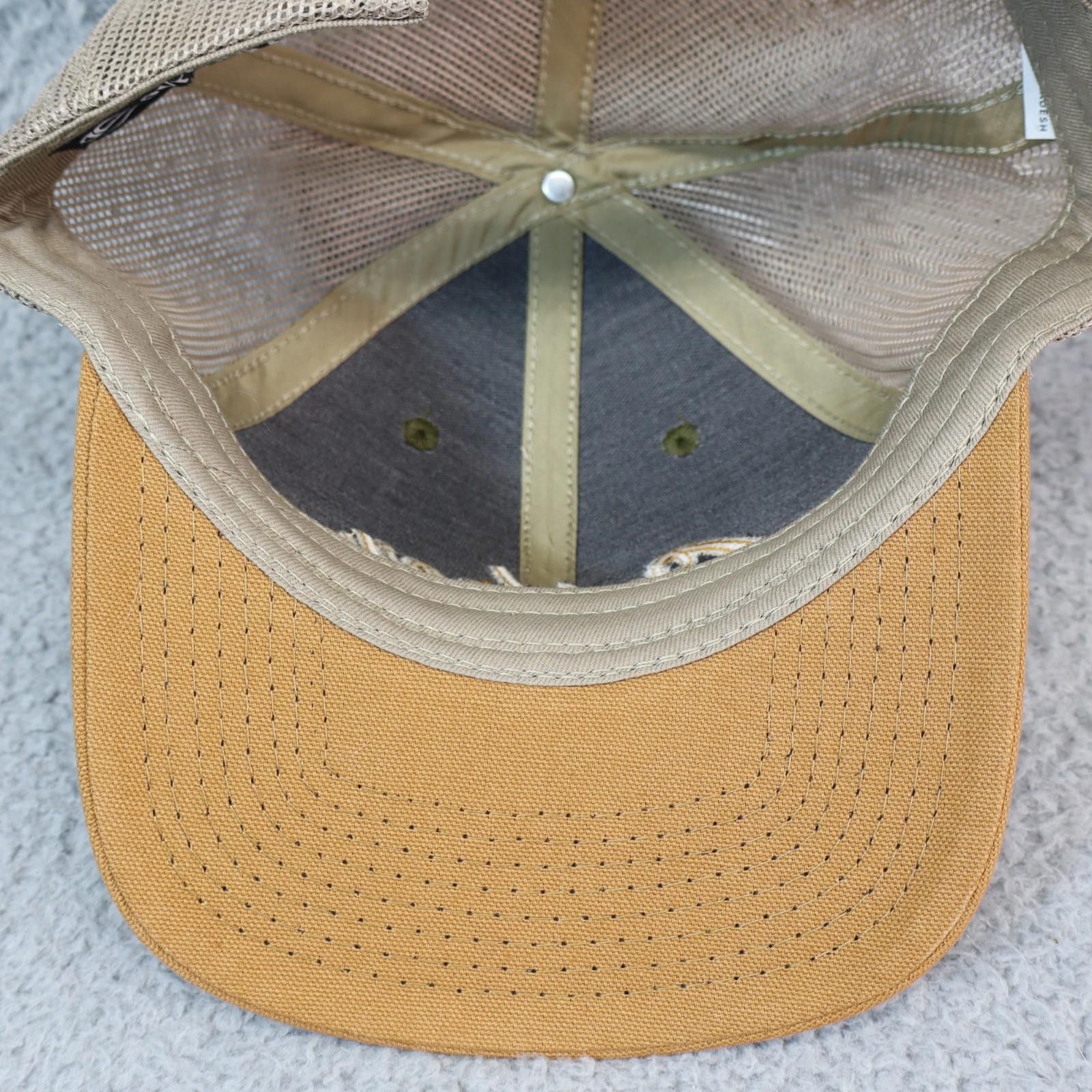 Other Outdoor Cap Hat Cap Snap Back Mesh Script Brown Size ONE SIZE - 6 Thumbnail