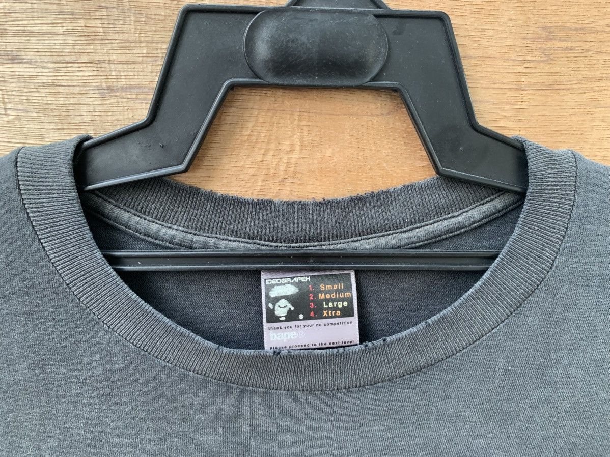 Bape Distressed Sun Faded Bathing Ape T Shirt Size US L / EU 52-54 / 3 - 12 Thumbnail