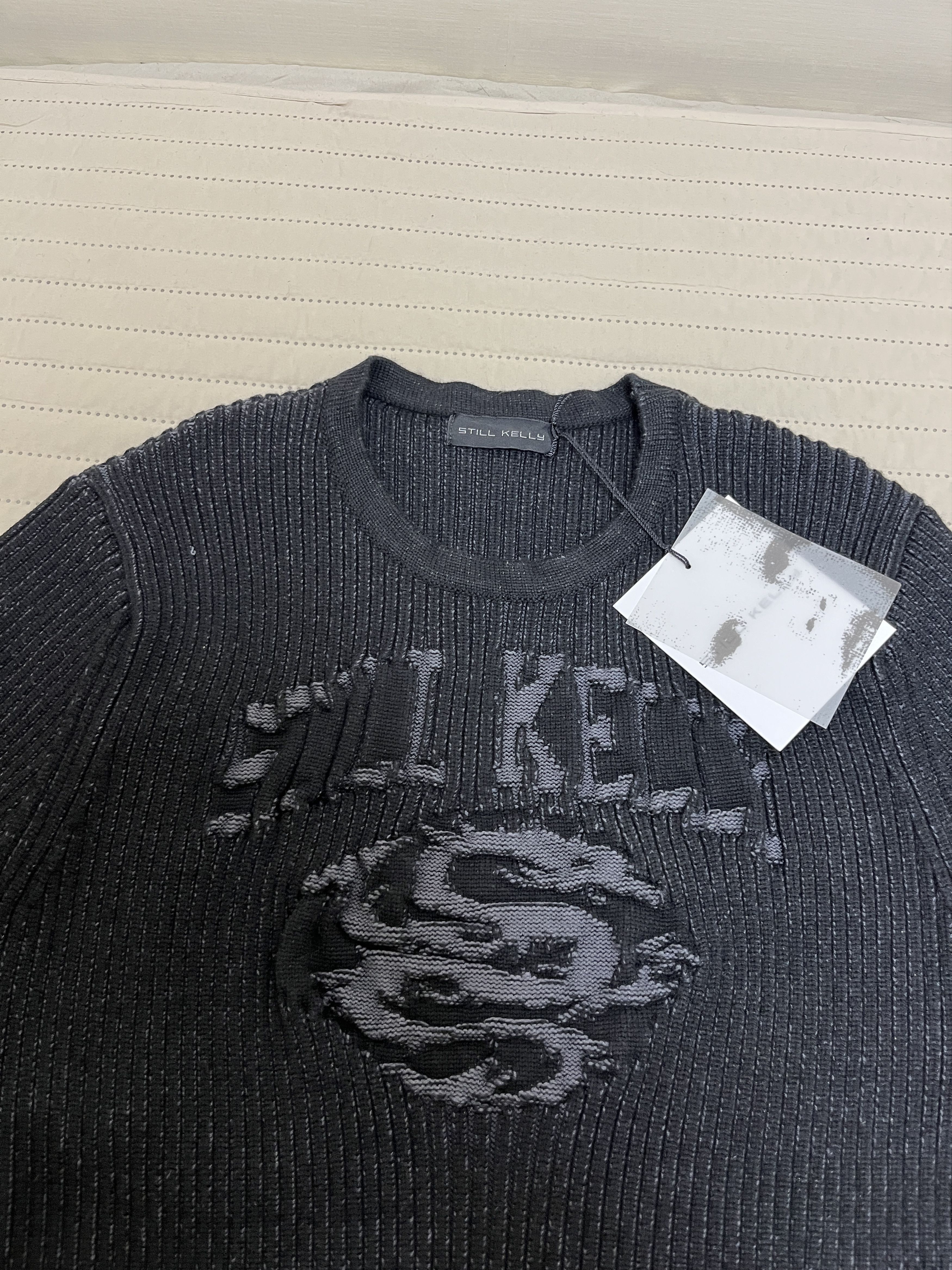 Other Still kelly sk dragon knit rib sweater pullover Size US L / EU 52-54 / 3 - 6 Thumbnail