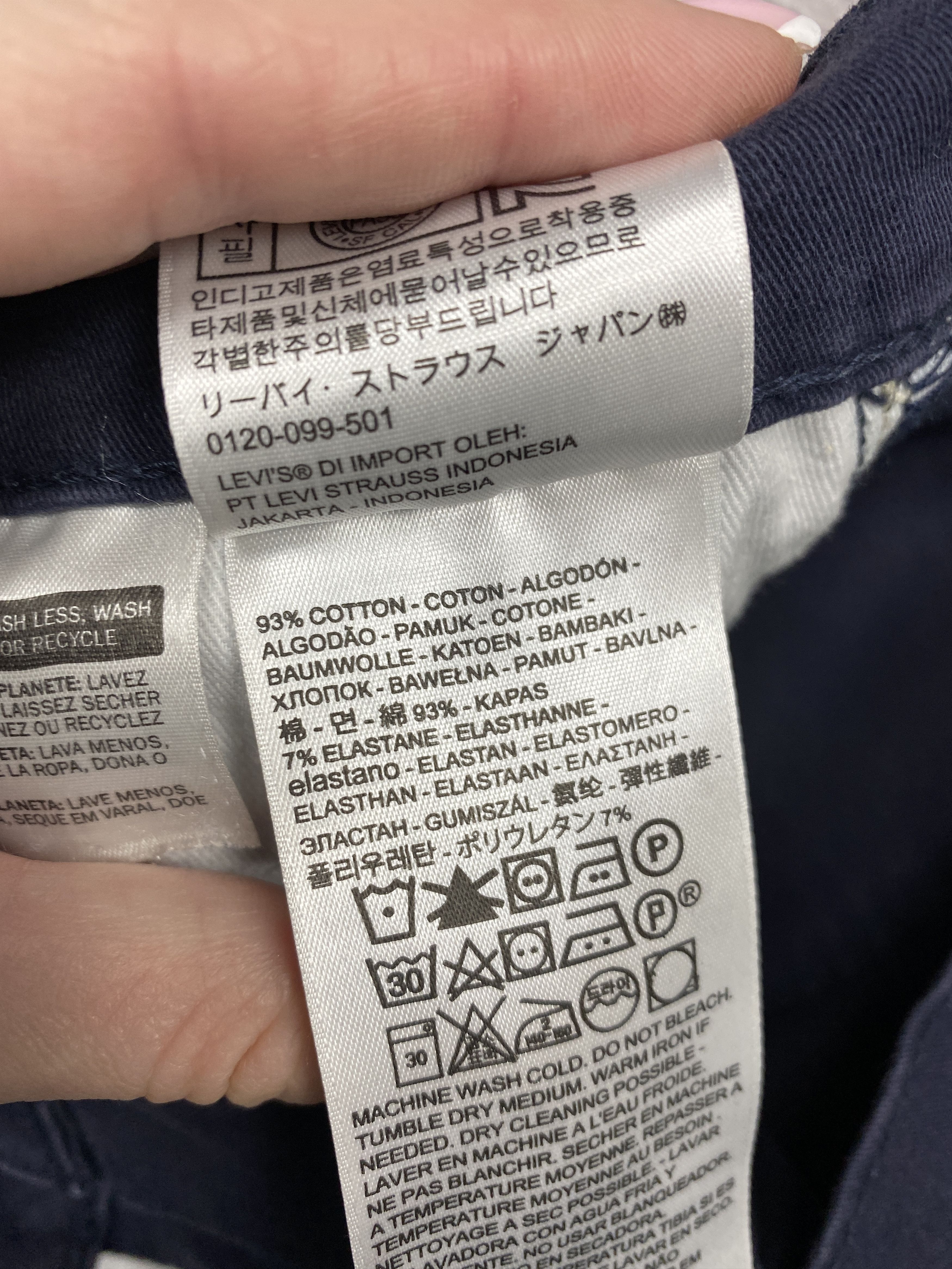 Levi's × Vintage Levis 511 Vintage Mens Denim Pants Jeans Size US 30 / EU 46 - 9 Thumbnail