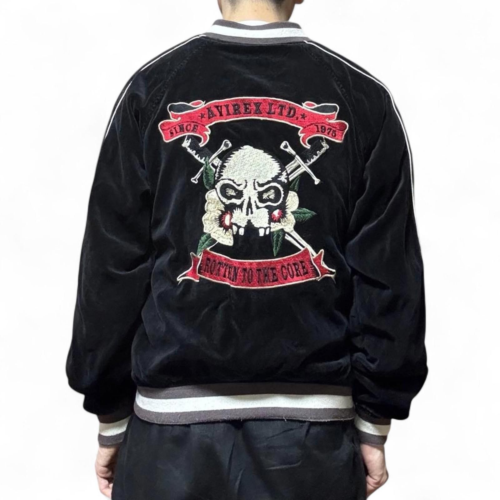 Other Avirex - Embroidered Bomber Jacket 2way Size US M / EU 48-50 / 2 - 5 Thumbnail