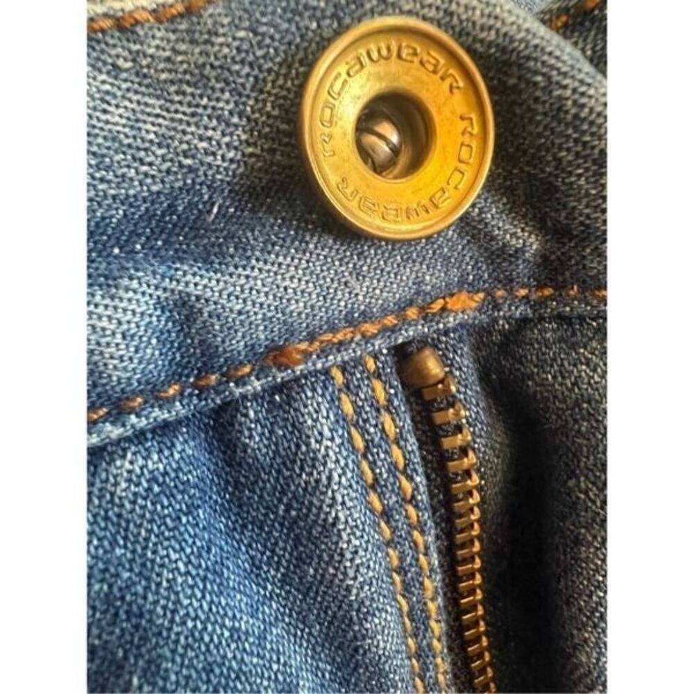Rocawear ROCAWEAR Blue Denim Shorts Made in Hong Kong Size US 36 / EU 52 - 5 Thumbnail