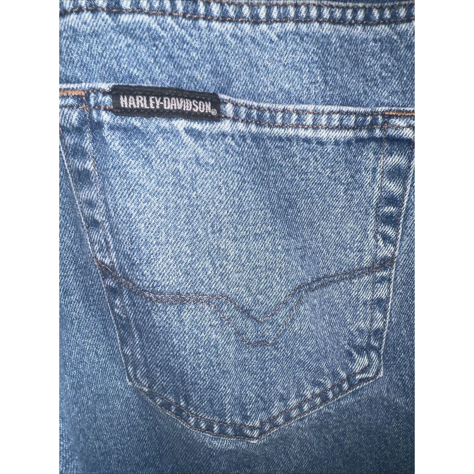 Harley Davidson Harley Davidson Jeans Men’s 40x30 Blue Traditional Straight Size US 40 / EU 56 - 8 Thumbnail