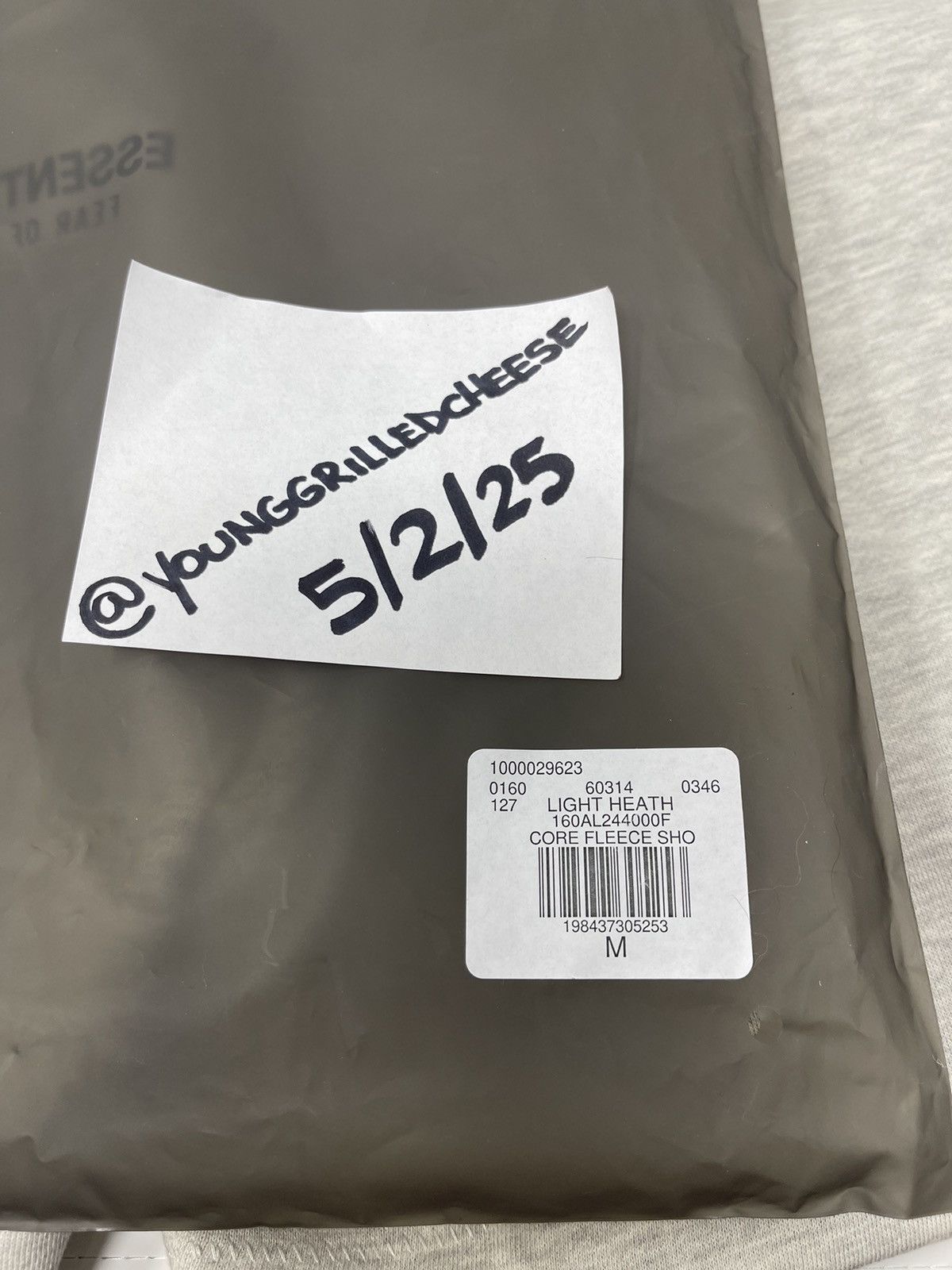 Essentials × Fear of God × NBA New Fear Of God Essentials NBA Heather Grey Size Medium Size US 30 / EU 46 - 12 Thumbnail