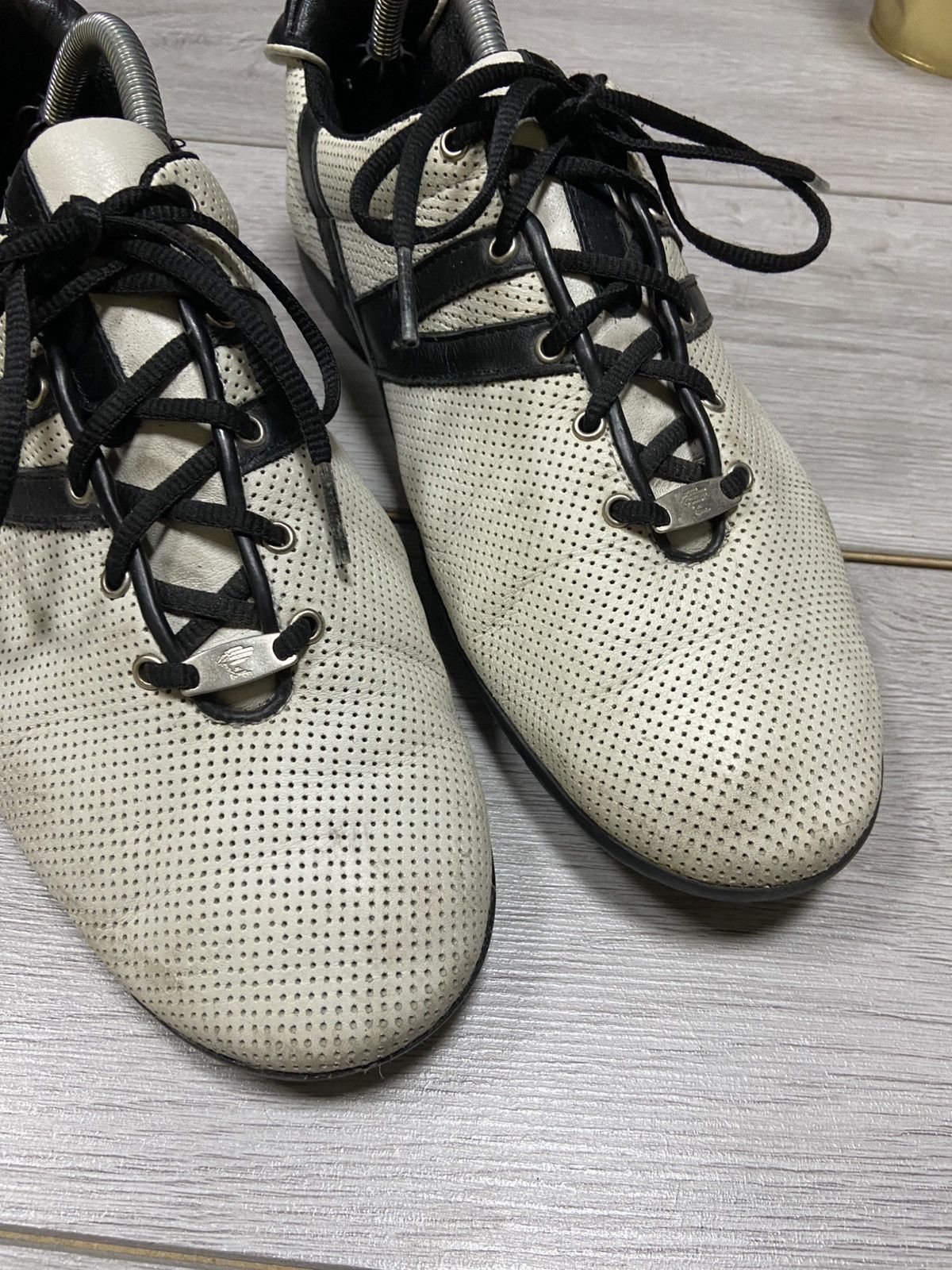 Versace Versace sneakers shoes leather Size US 11 / EU 44 - 4 Thumbnail