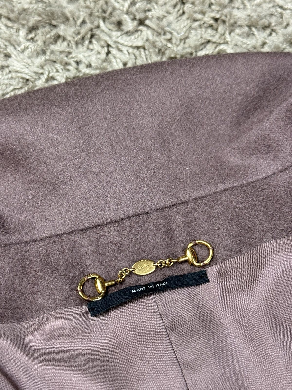 Gucci Wool trench coat Gucci original luxury streetwear item Size S / US 4 / IT 40 - 2 Thumbnail