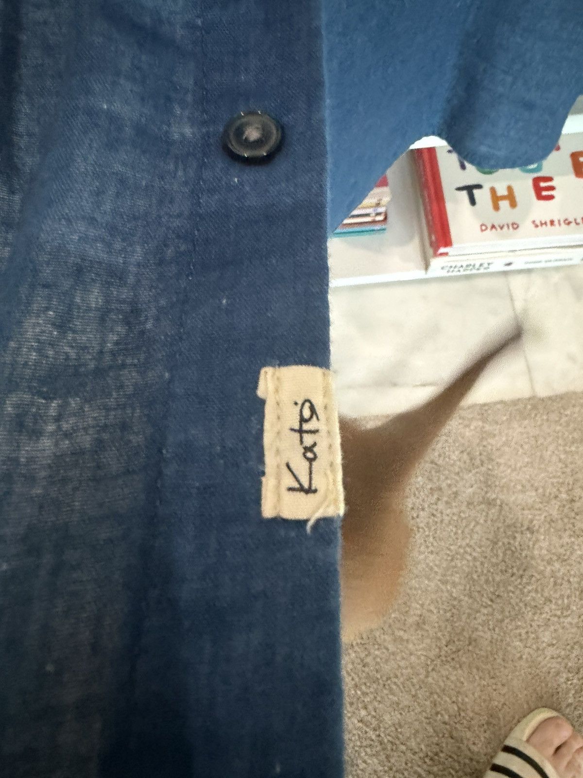 Hiroshi Kato Hiroshi Kato - The Ripper Shirt XL Blue Green Made in USA Size US XL / EU 56 / 4 - 4 Thumbnail
