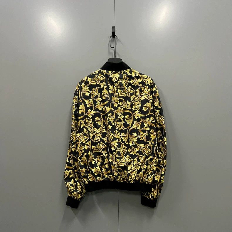Versace Versace Bucklow floral print zip jacket Size US L / EU 52-54 / 3 - 2 Thumbnail