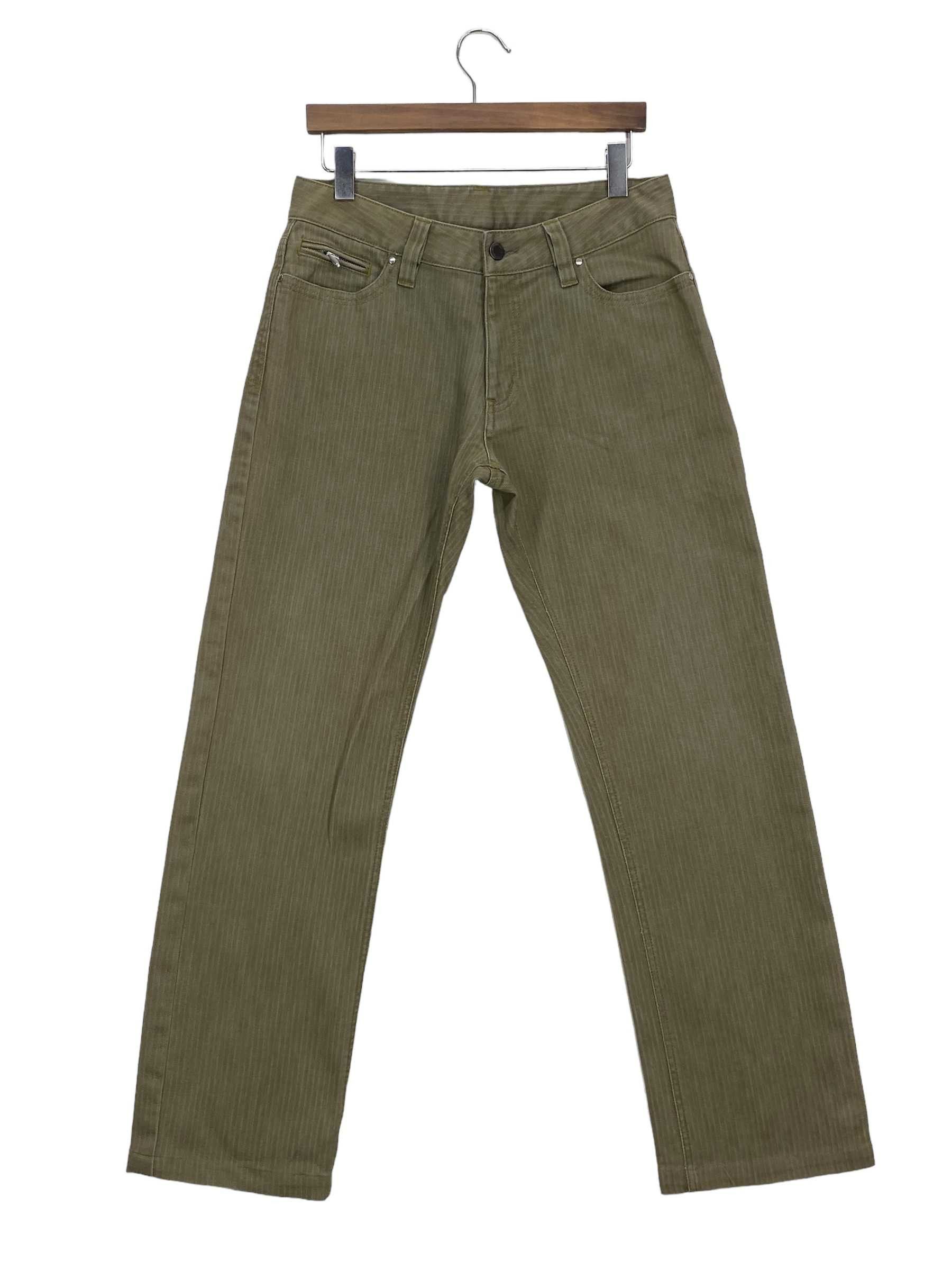 Japanese Brand Intermezzo Jeans Stripes Hickory Jeans Size US 31 - 2 Thumbnail