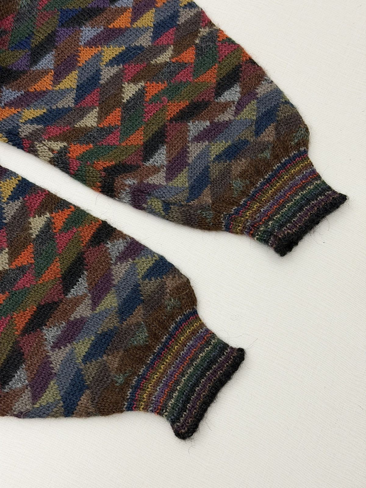 Vintage Vintage 90s Stocks Bolivia 100% Alpaca Wool Knit Sweater L Size US L / EU 52-54 / 3 - 6 Thumbnail
