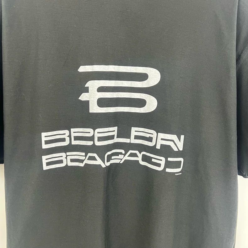 Balenciaga Balenciaga Black Ai Generation Destruction Short Sleeve Size US S / EU 44-46 / 1 - 4 Thumbnail