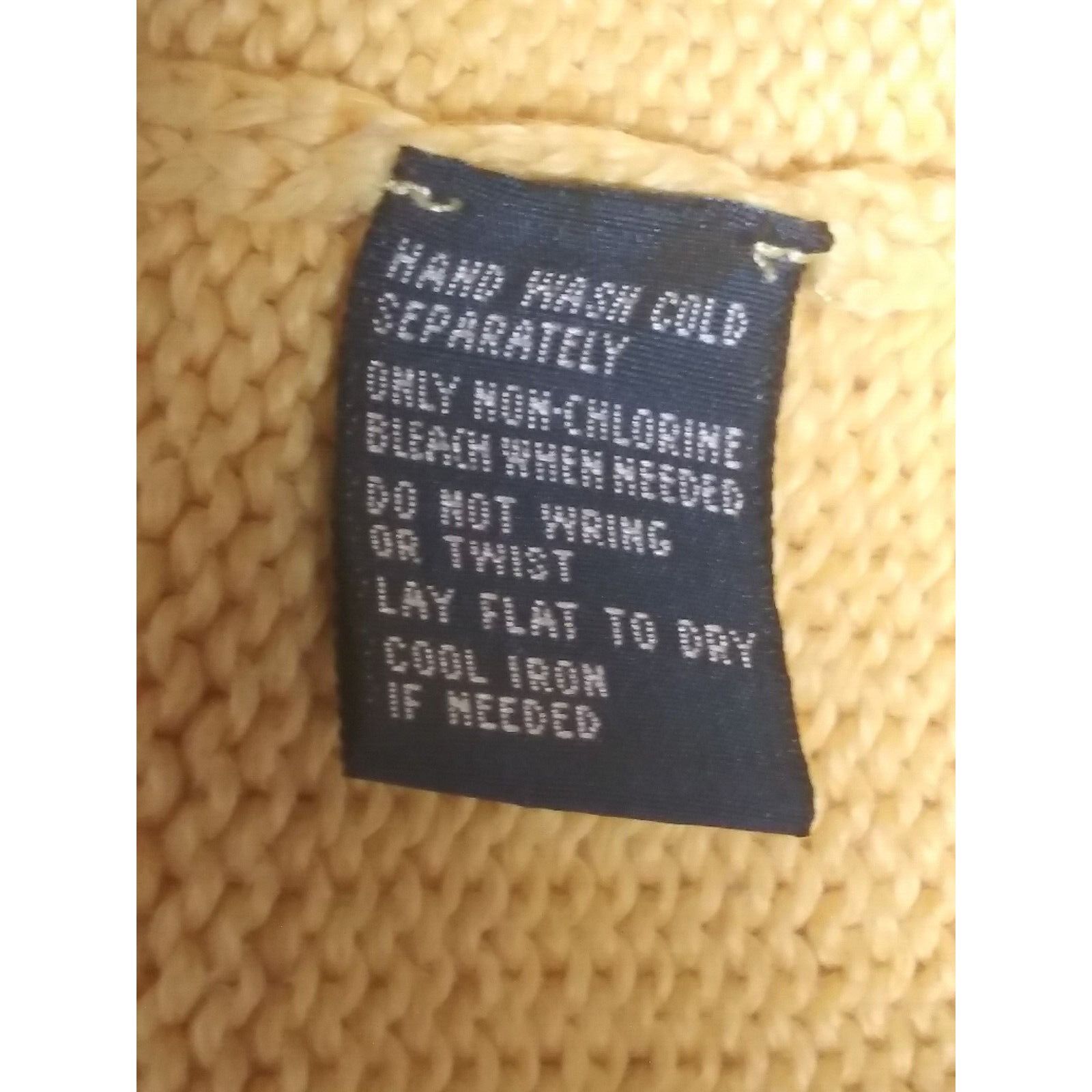 Polo Ralph Lauren 90s VTG Polo Ralph Lauren Mens sweater Sz L Yellow Y2K Crew Size US L / EU 52-54 / 3 - 8 Thumbnail