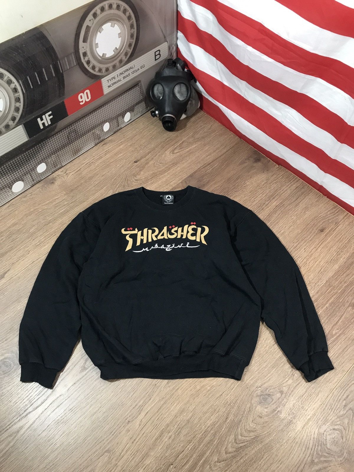 Thrasher × Vintage Vintage Trasher Arabican Y2K Sweatshirt Size US M / EU 48-50 / 2 - 1 Thumbnail