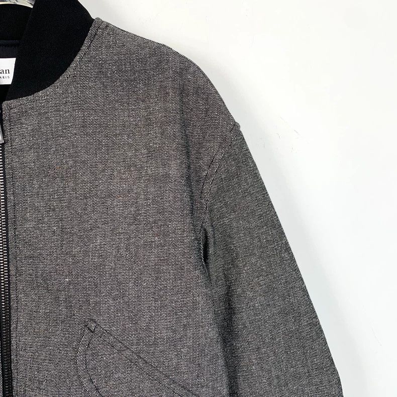 Dior Dior Size 38 Black and gray bee embroidered stand-up collar Size US XXS / EU 40 - 3 Thumbnail