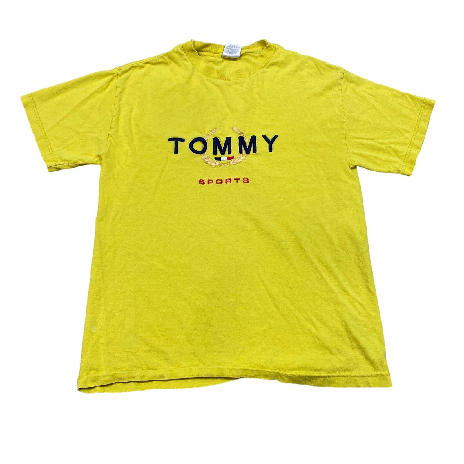 Tommy Hilfiger × Vintage VTG 90s Tommy Hilfiger Sports Short Sleeve T Shirt Men's M Size US M / EU 48-50 / 2 - 1 Thumbnail