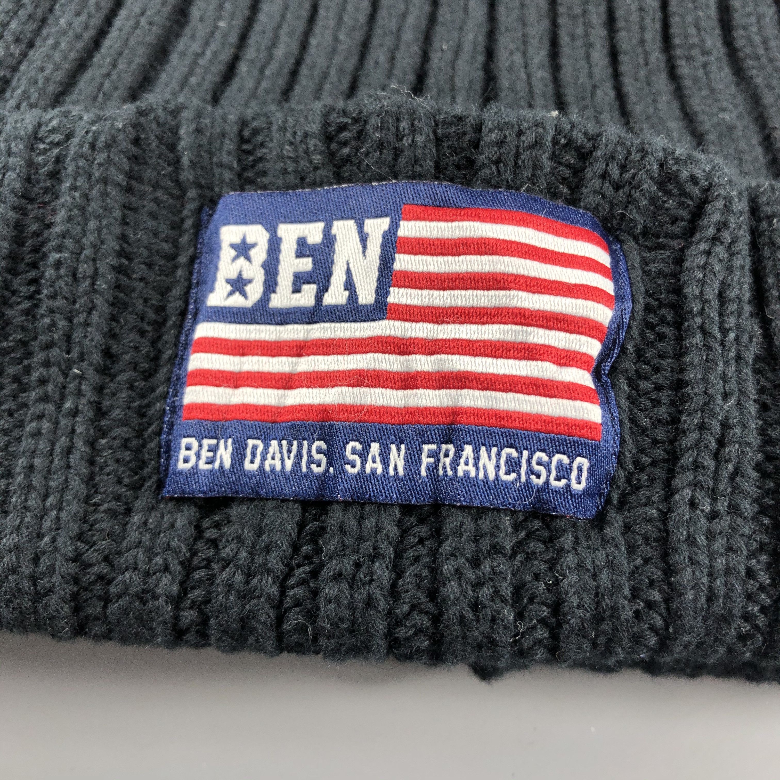 Ben Davis × Vintage Ben Davis Basic Beanie Snow Hat Snow Cap -D242 Size ONE SIZE - 4 Thumbnail