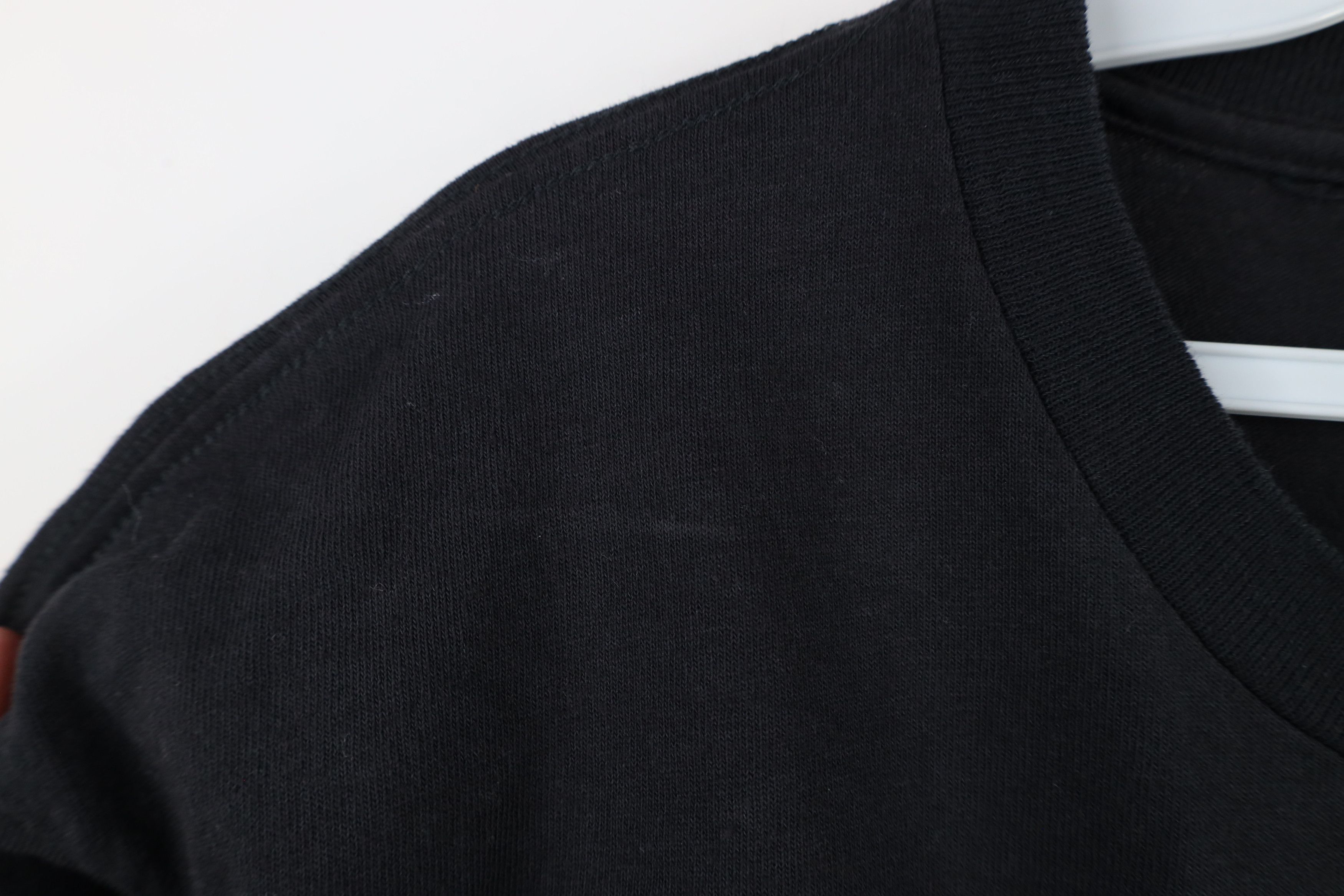 Vintage Vintage 90s Streetwear Long Sleeve T-Shirt Black Cotton Size US L / EU 52-54 / 3 - 4 Thumbnail