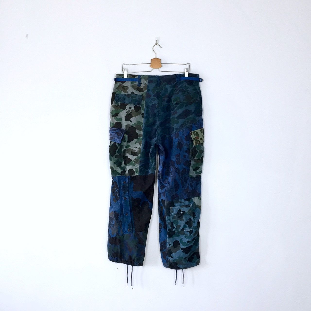 Needles REBUILD BY NEEDLES FW16 PATCHWORK CAMO PANTS Size US 34 / EU 50 - 2 Thumbnail