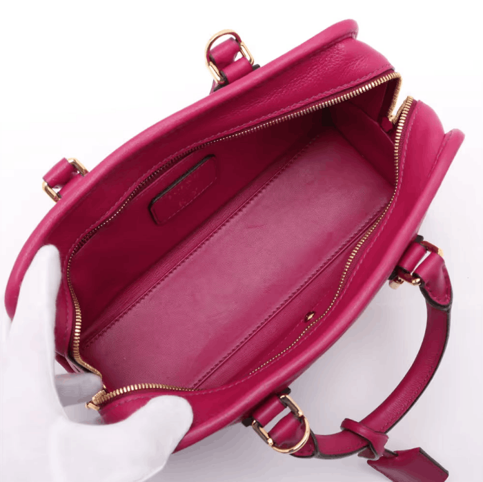 Loewe Amazona 23 Leather Two-Way Handbag Size ONE SIZE - 8 Thumbnail