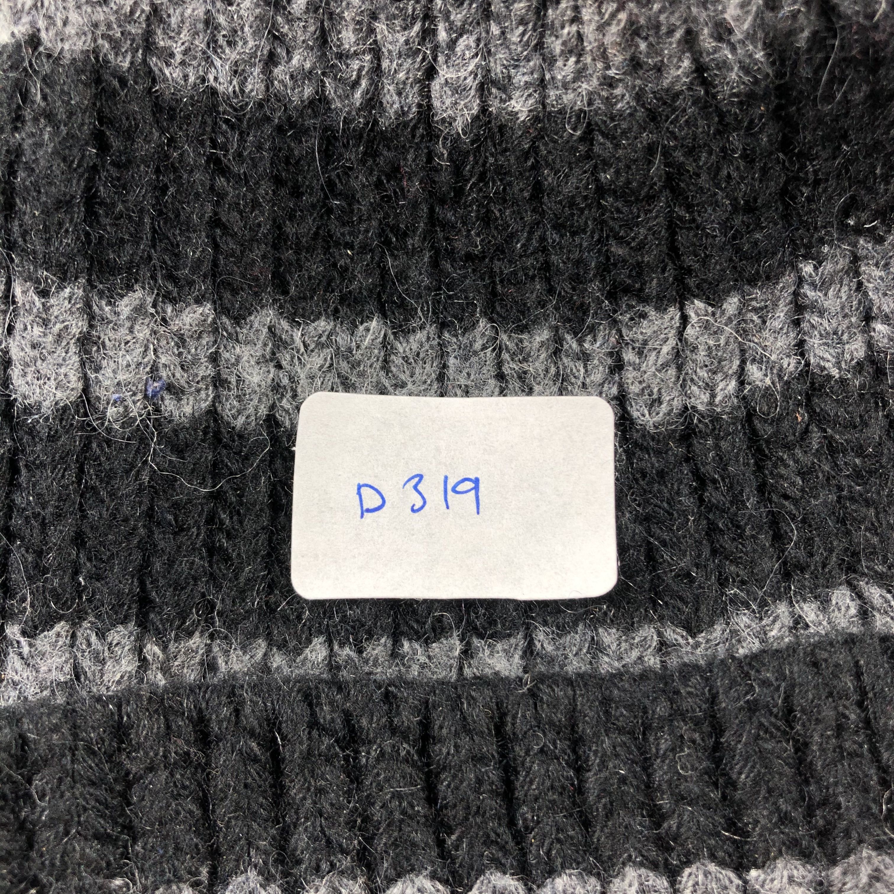 Japanese Brand × Vintage Unknown Stripe Ribbed Beanie Snow Hat Snow Cap -D319 Size ONE SIZE - 5 Thumbnail