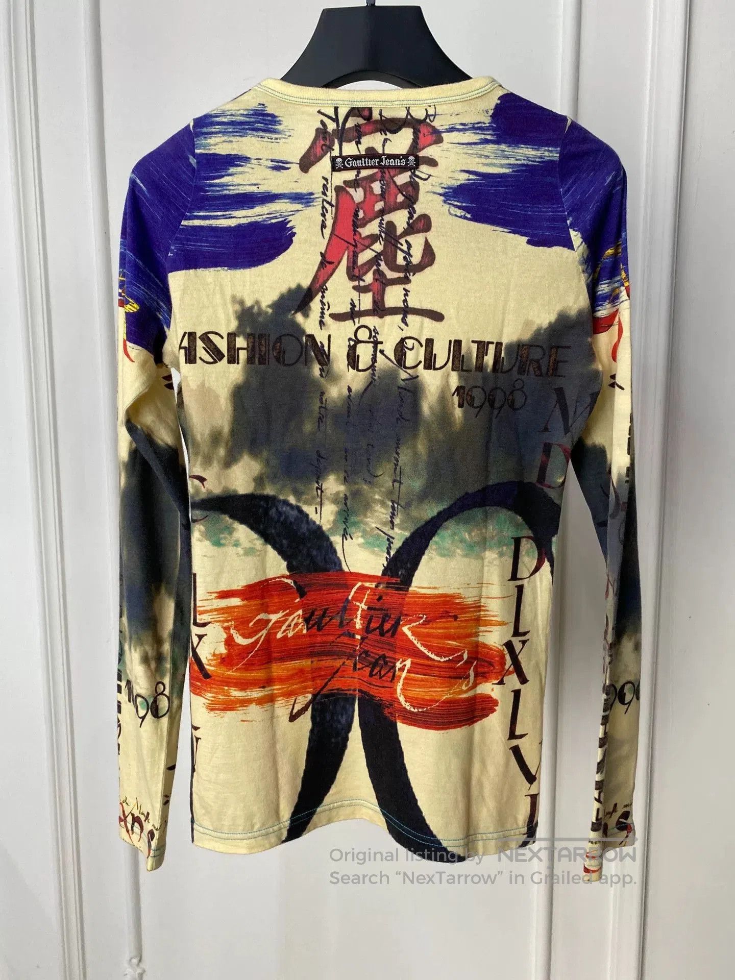 Jean Paul Gaultier jean paul gaultier long sleeve graphic shirt. Size US M / EU 48-50 / 2 - 2 Thumbnail