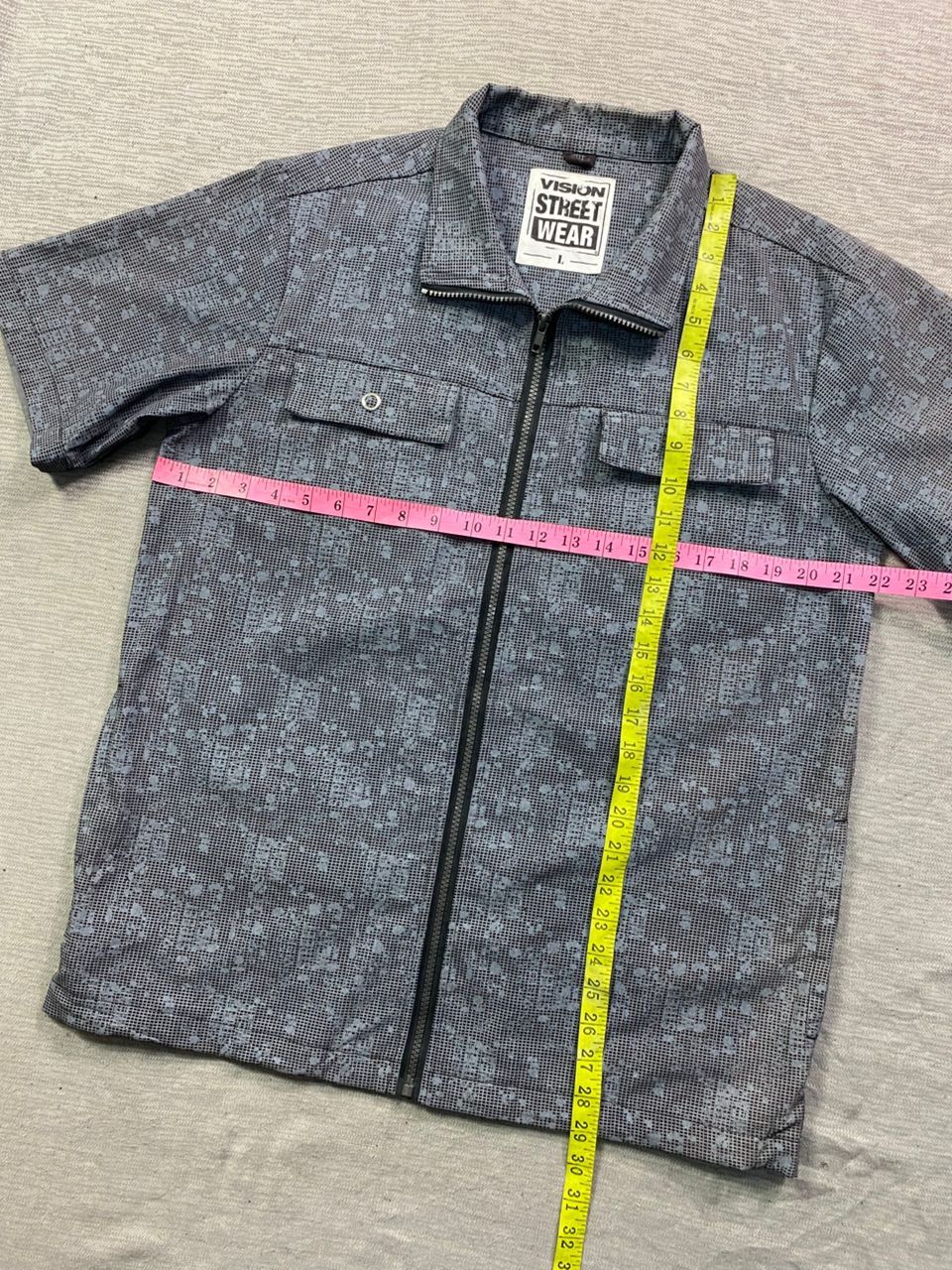 Vision Streetwear Vision Street Wear Full Printed Shirt Jacket Zipper Size US L / EU 52-54 / 3 - 12 Thumbnail