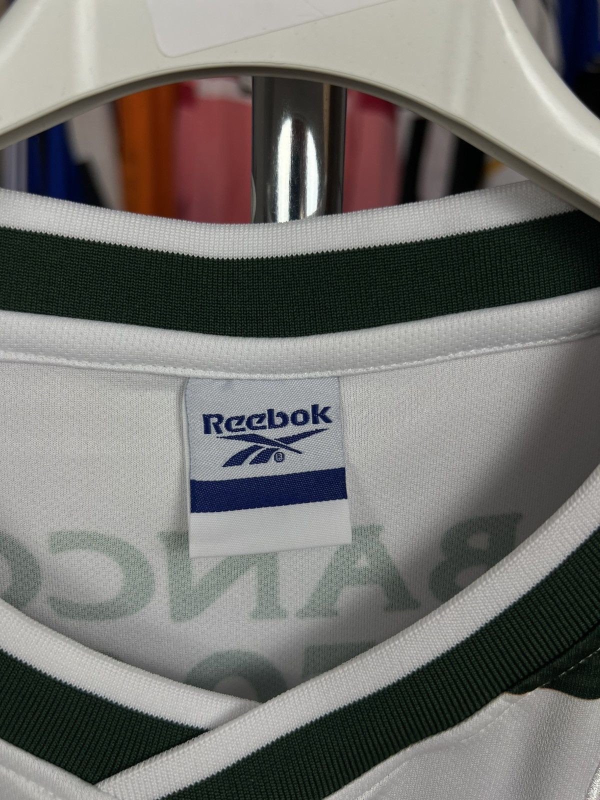 Reebok Soccer Jersey Reebok Sporting 2002/03 Cristiano Ronaldo #28 Size US L / EU 52-54 / 3 - 8 Thumbnail