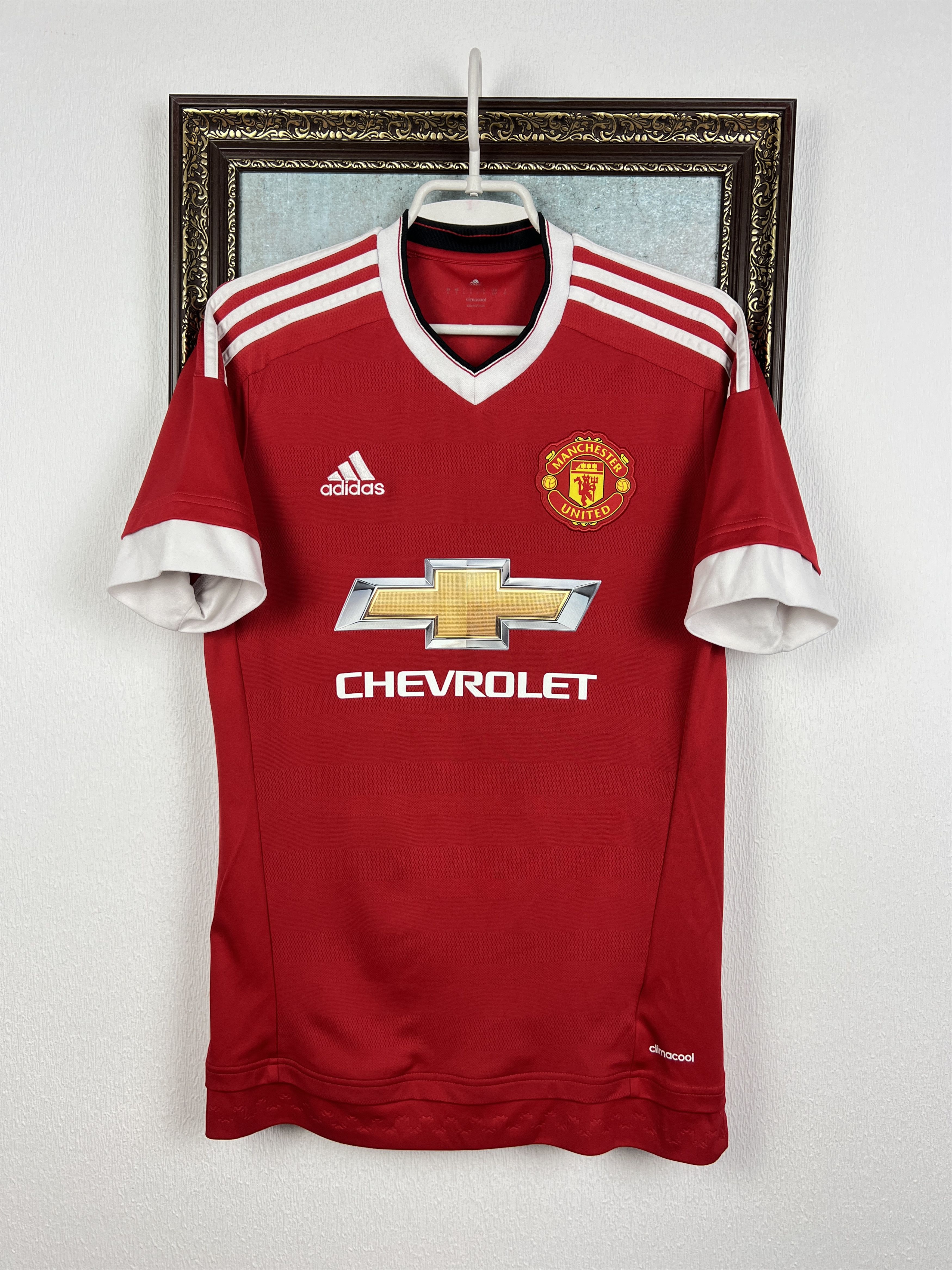 Adidas Manchester United Home football shirt Soccer Jersey Trikot Size US S / EU 44-46 / 1 - 1 Thumbnail