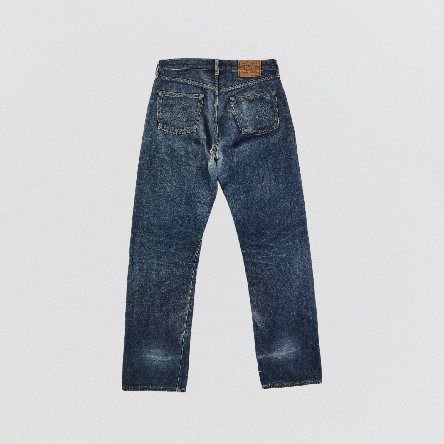 Levi's × Vintage 90s Vintage Levis 502 Redline Jeans-JM3705 Size US 33 - 2 Thumbnail