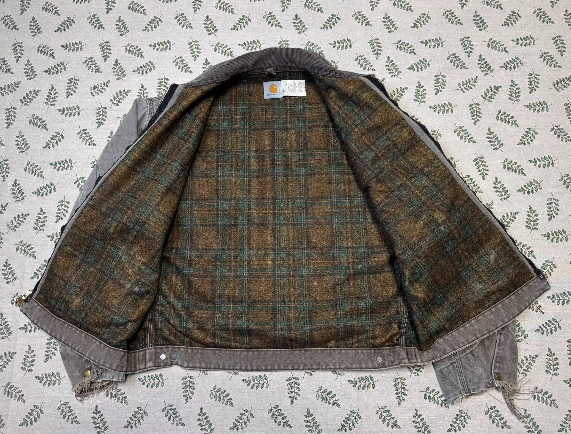 Carhartt Carhartt Detroit J43 Chestnut XL Vintage 1998 USA Size US XL / EU 56 / 4 - 4 Thumbnail