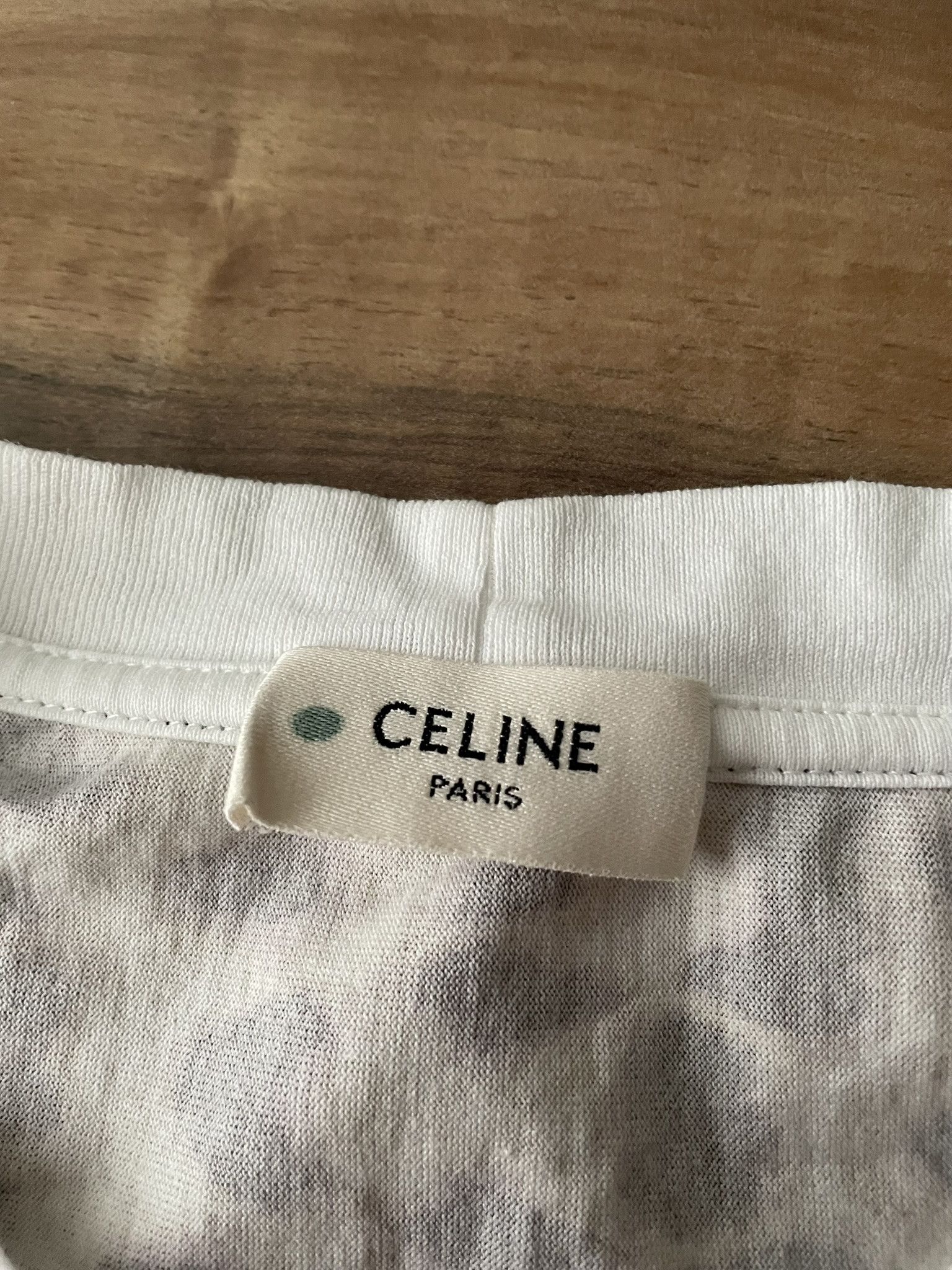 Celine Celine 1OF1 Leopard Studded Tee Size US L / EU 52-54 / 3 - 3 Thumbnail