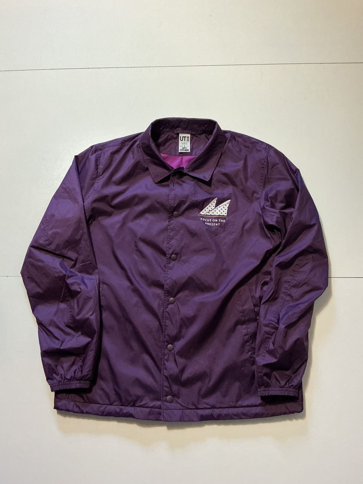 Pharrell × Uniqlo Uniqlo I Am Other Pharrell Focus On The Present Art Jacket Size US L / EU 52-54 / 3 - 2 Thumbnail