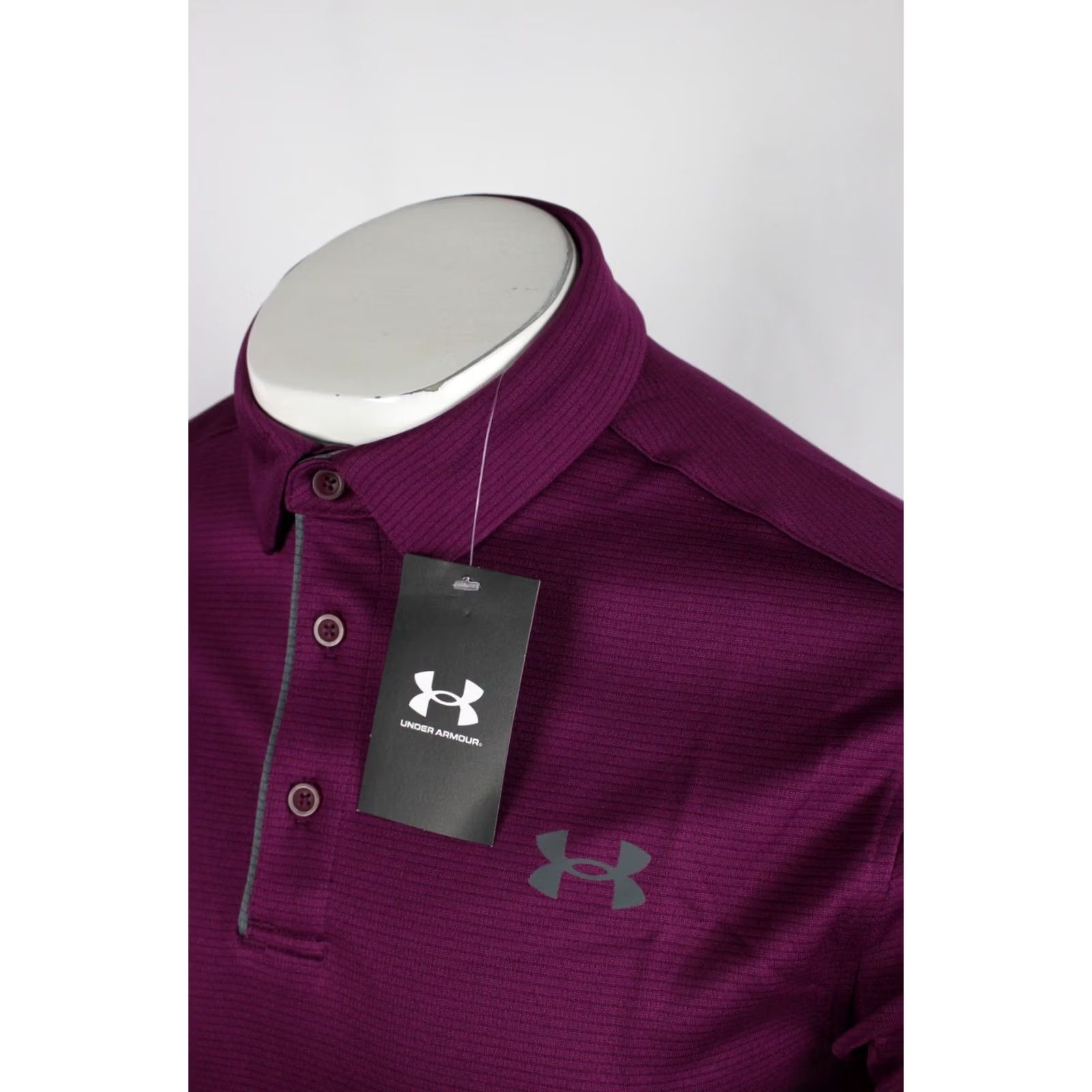 Under Armour Under Armour Men's Tech Polo Short Sleeve Shirt Purple Geminin 505 Polo Shirt Mens Purple Geminin 505 Size US S / EU 44-46 / 1 - 4 Thumbnail
