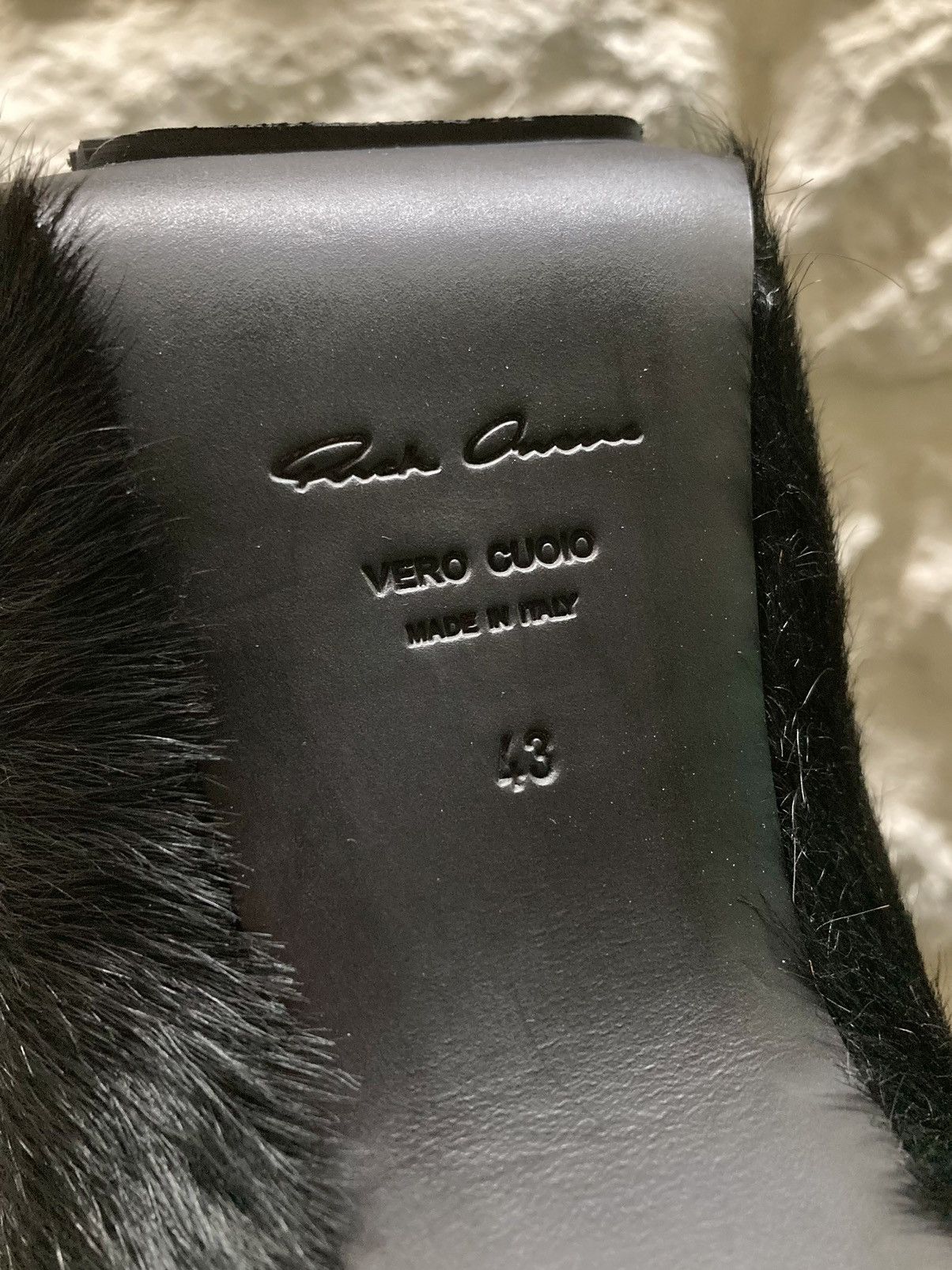 Rick Owens NEVER WORN / Calf Hair Splint Platform Boots by Rick Owens Size US 10 / EU 43 - 10 Thumbnail