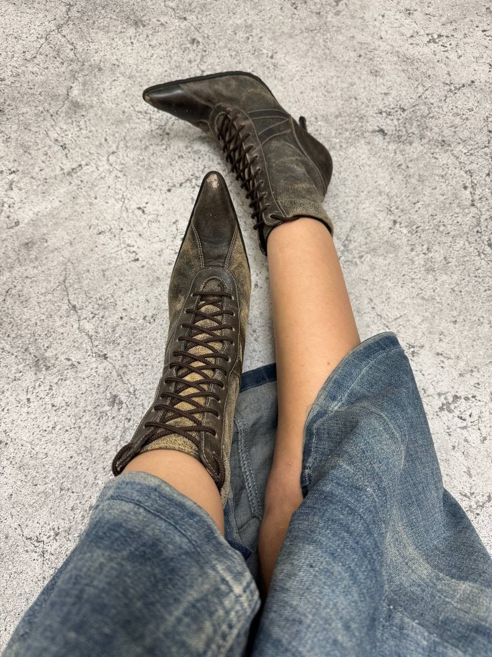 Other Ankle boots Faded Balenciaga Style Size US 8 / IT 38 - 3 Thumbnail