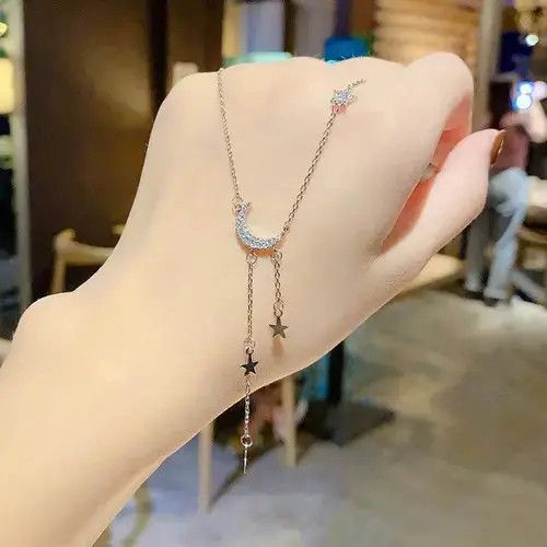 Other Moon and Stars Pendant Necklace for Women Size ONE SIZE - 1 Thumbnail