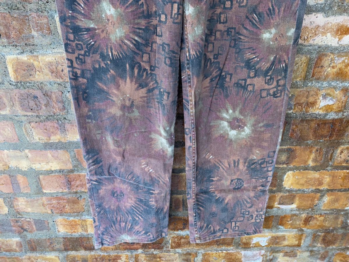 Japanese Brand 90s Chico Firework floral art print Size US 33 - 5 Thumbnail